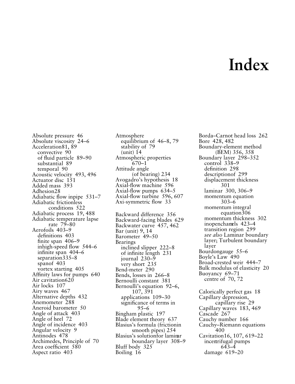 MECH: “Index” — 2005/8/29 — 17:52 — Page 689 — #1 690 Index