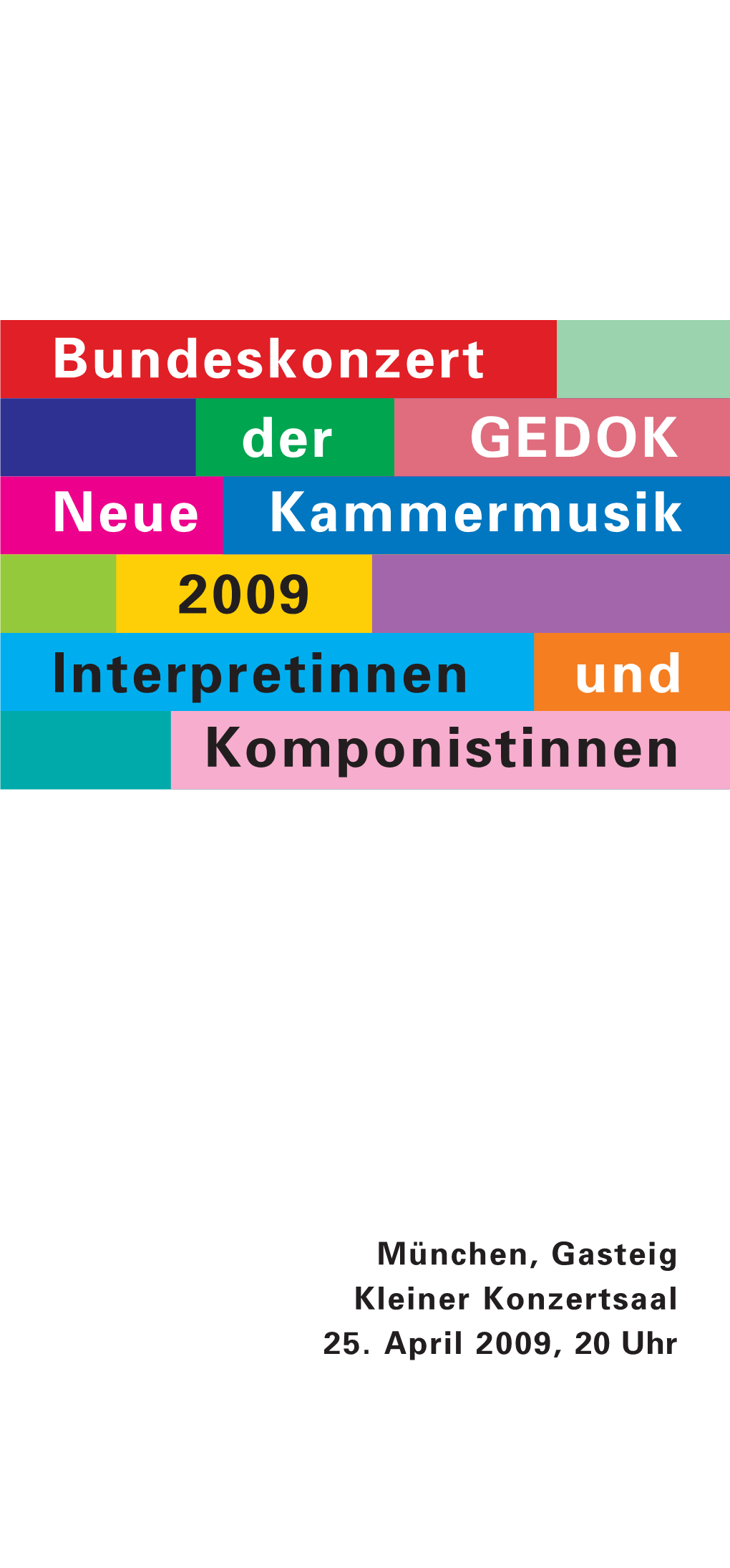 Bundeskonzert 2009 in München