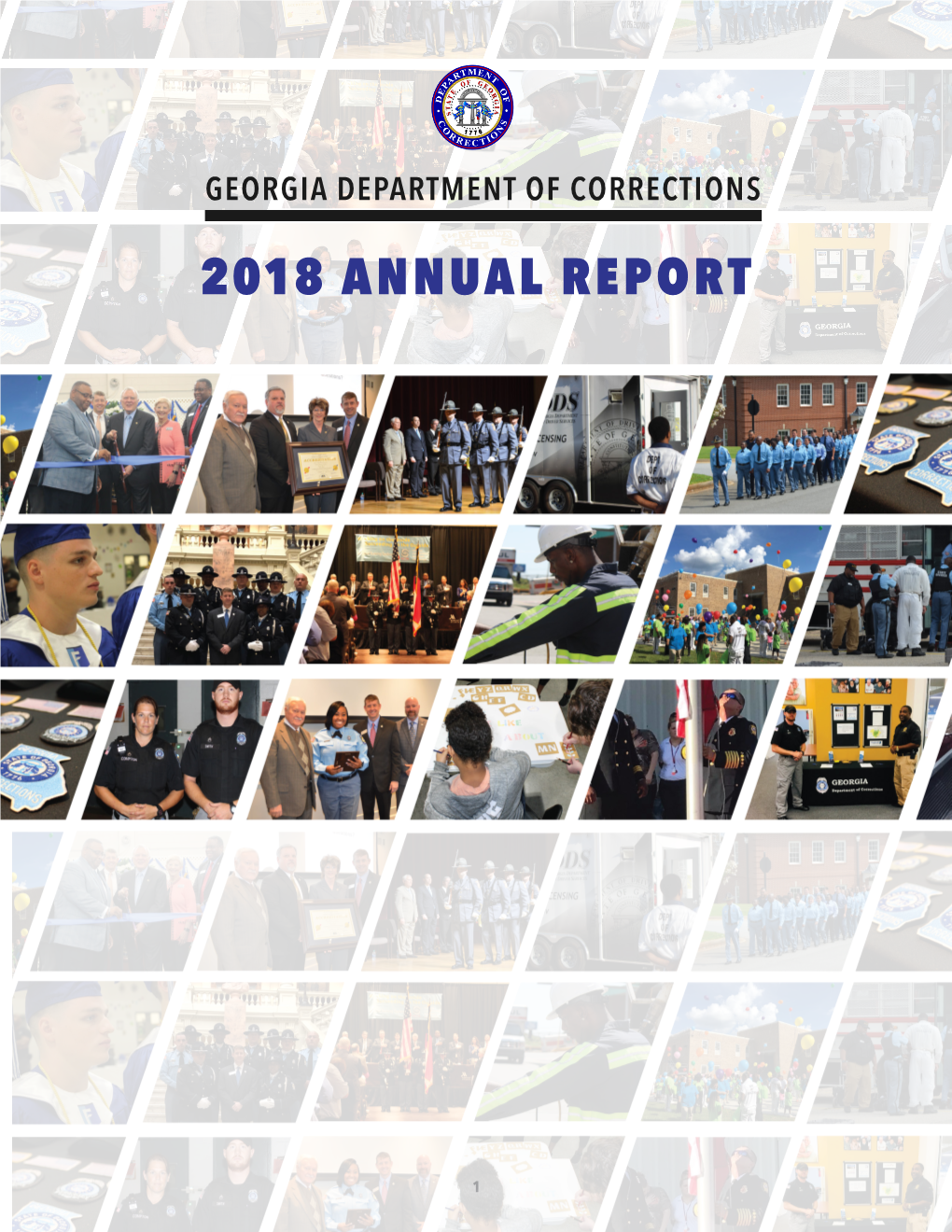 Georgia Department of Corrections 2018 Annual Report