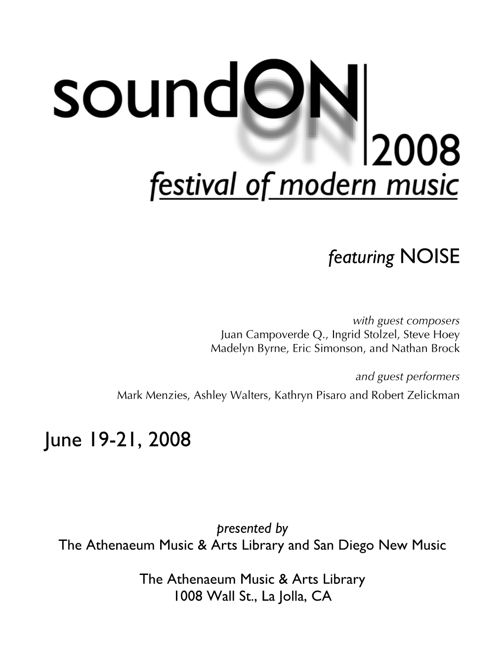 Festival Program