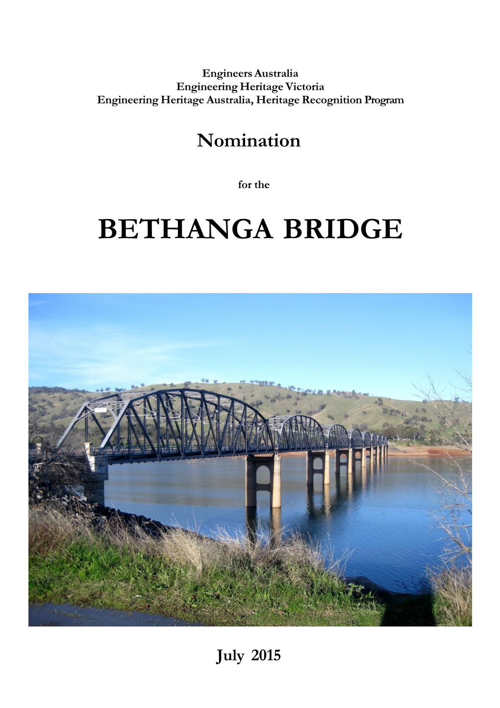 Bethanga Bridge