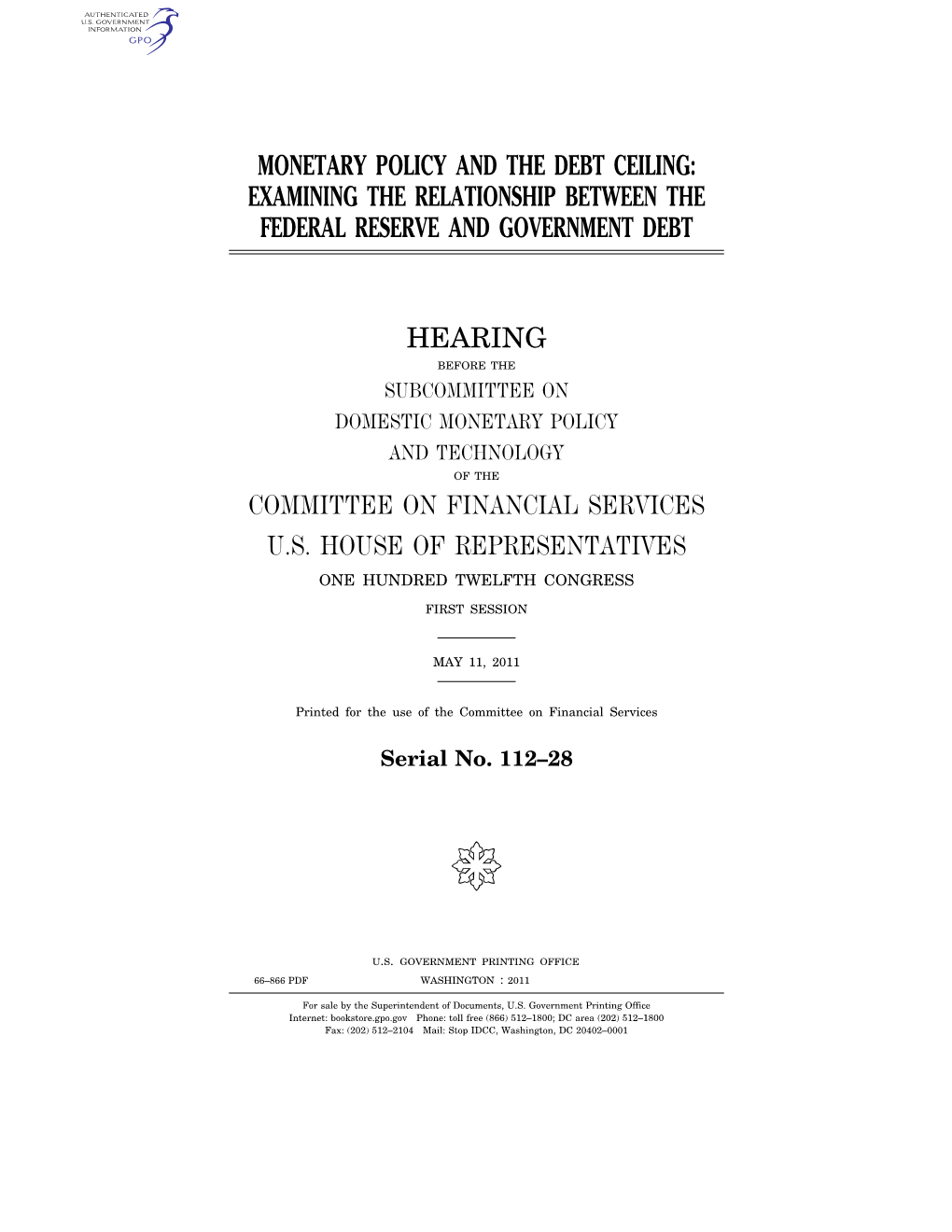 Monetary Policy and the Debt Ceiling: Examining the Relationship Between the Federal Reserve and Government Debt