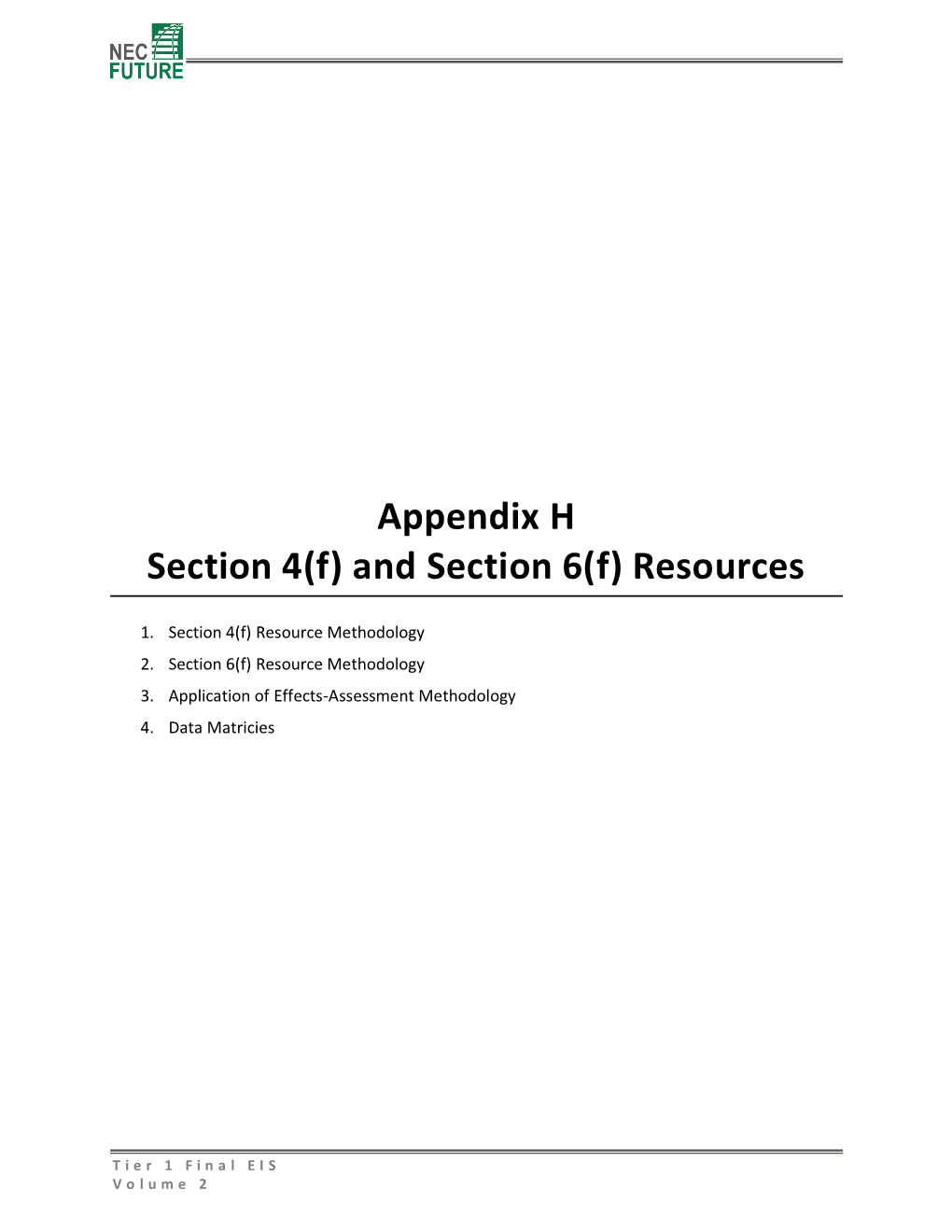And Section 6(F) Resources