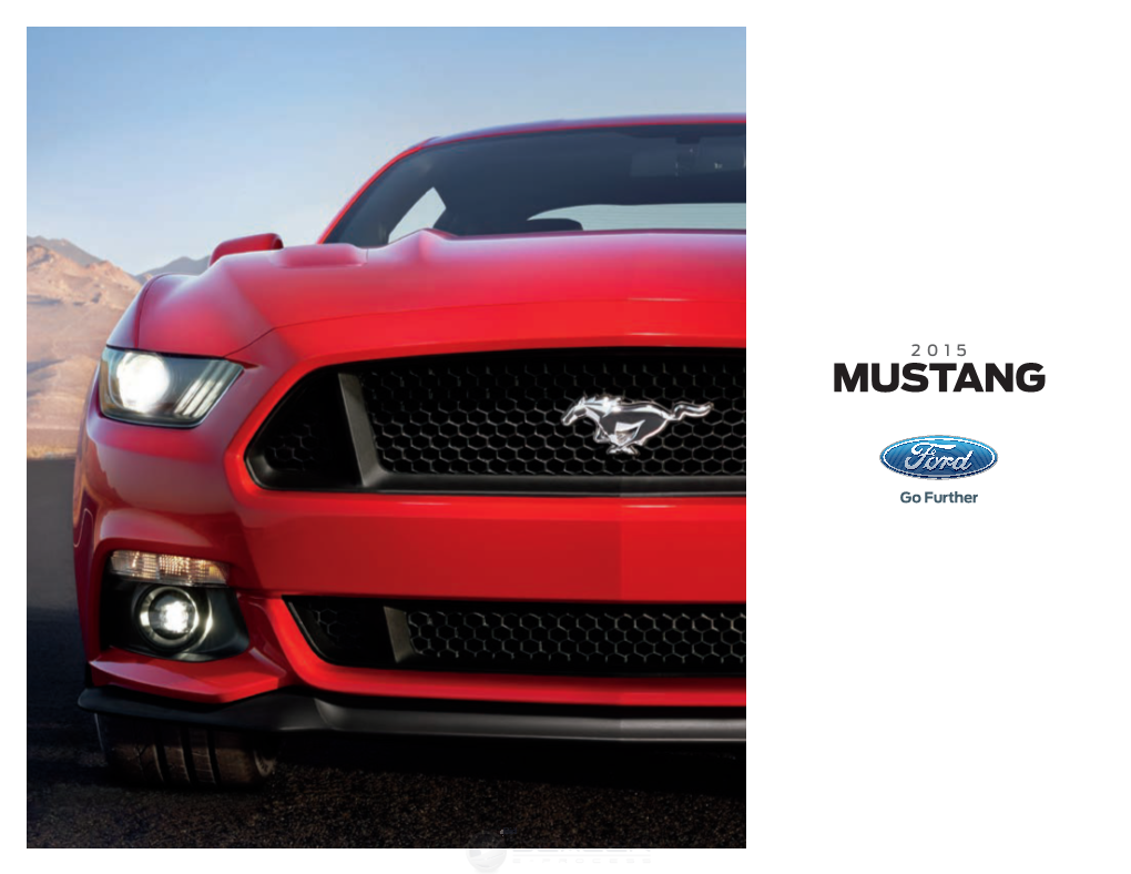 2015 Ford Mustang Brochure