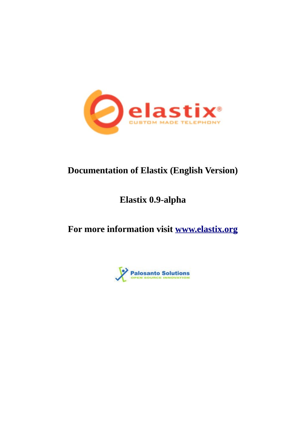 Documentation of Elastix (English Version)