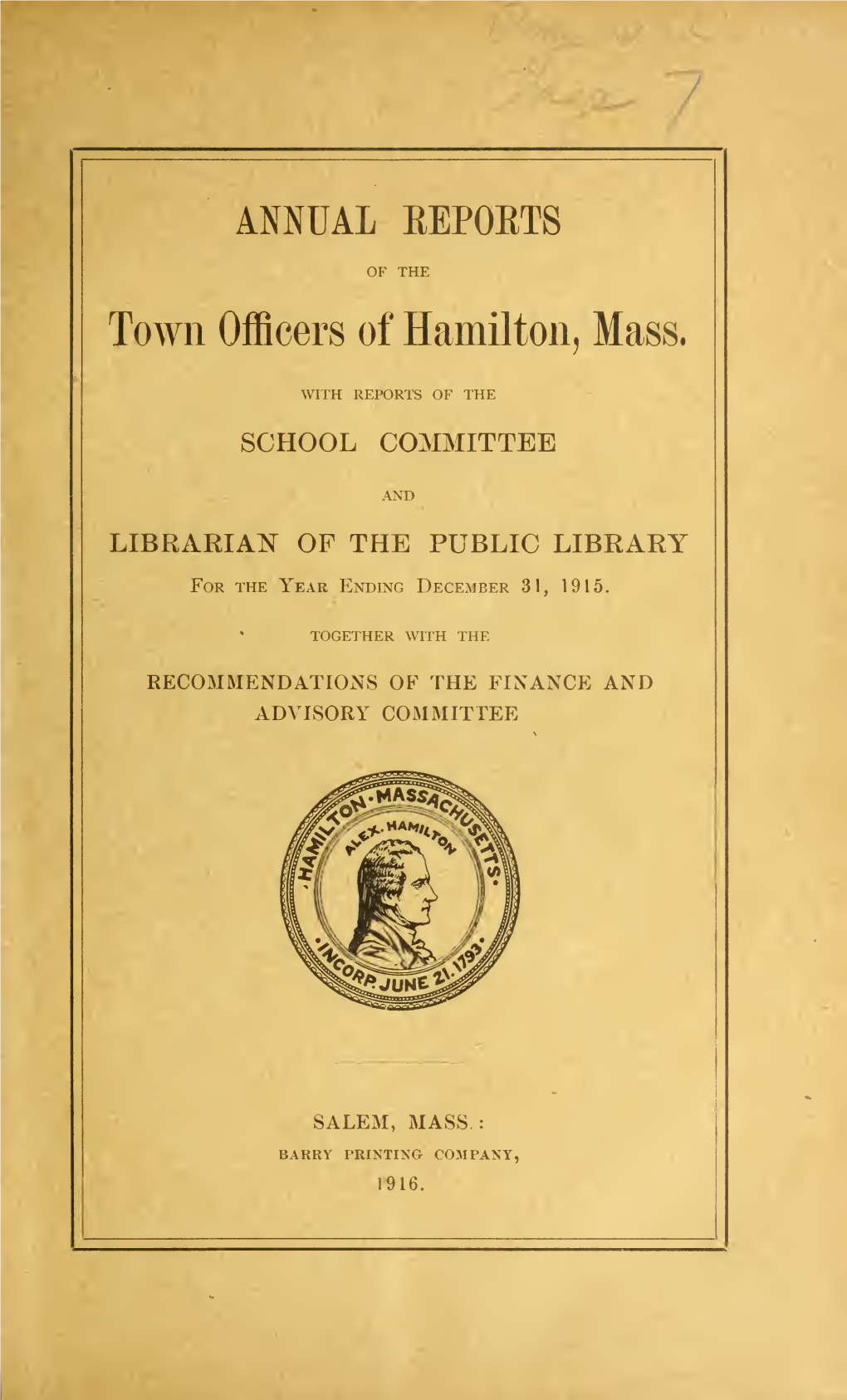 Hamilton-1915.Pdf (4.996Mb)
