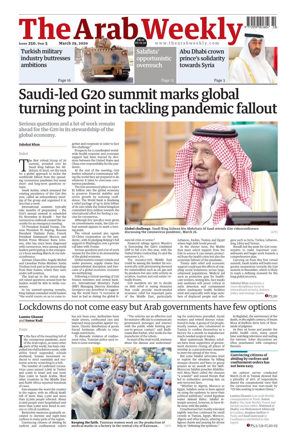 Saudi-Led G20 Summit Marks Global Turning Point in Tackling Pandemic