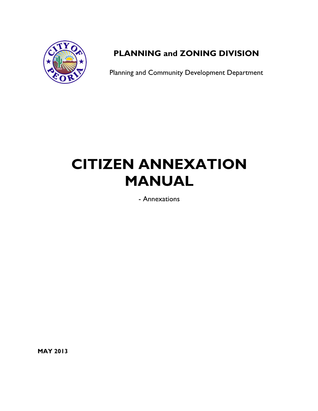 Citizen Annexation Manual