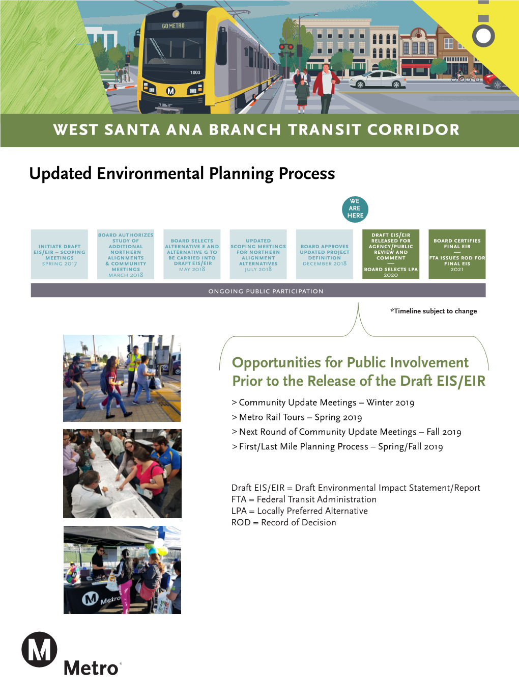 Metro West Santa Ana Branch Transit Corridor Project