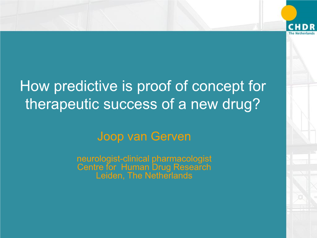 Van Gerven How Predictive Is Proof of Concept for 01.Pdf(1.7