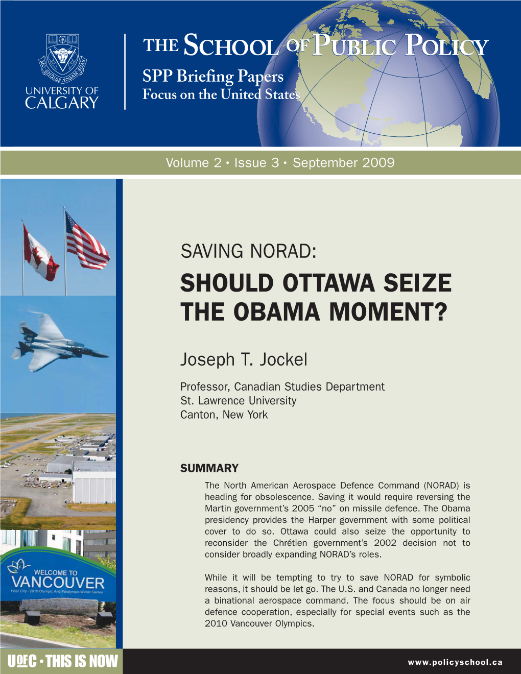 Should Ottawa Seize the Obama Moment?