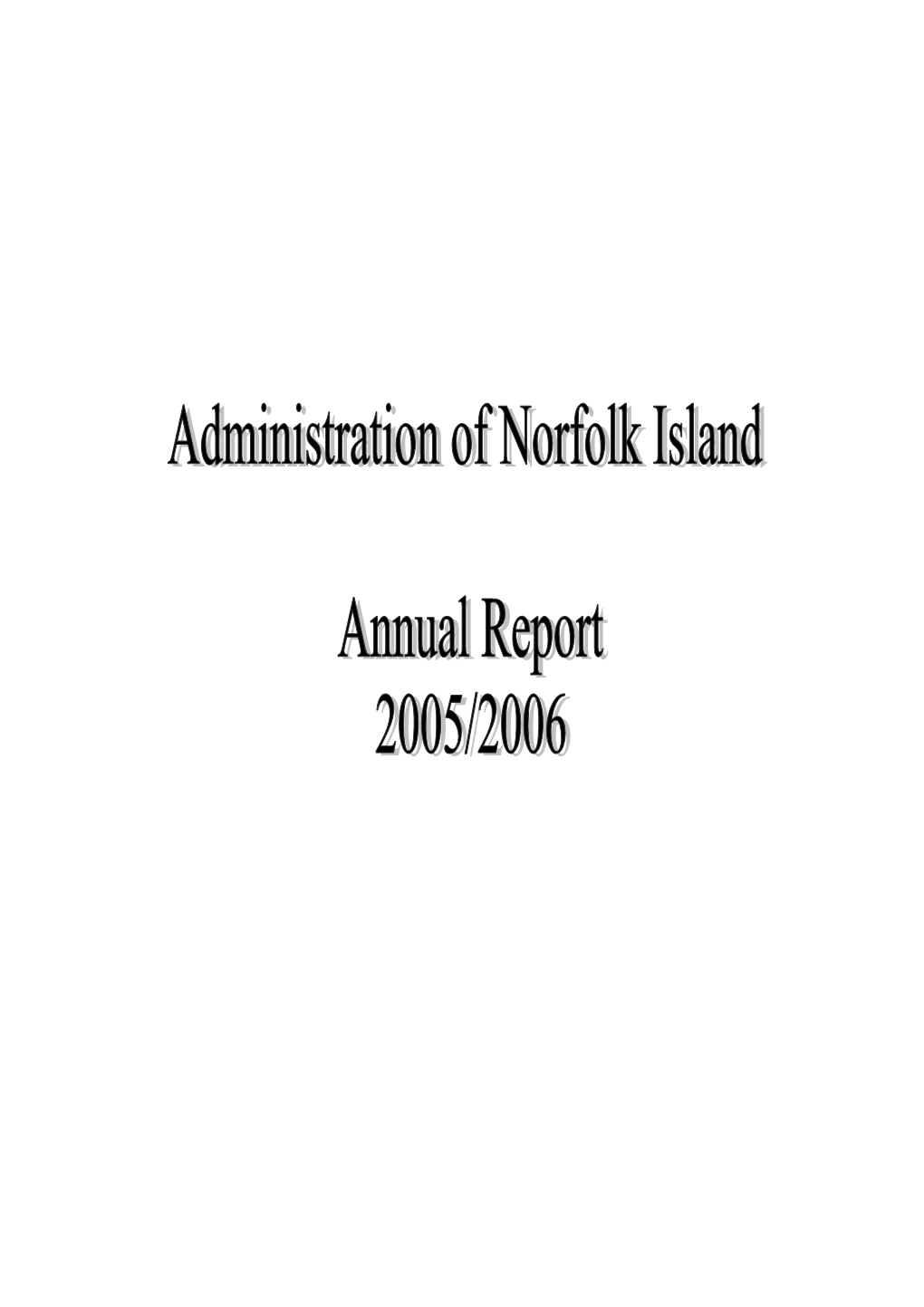 Annual Report 2005 06