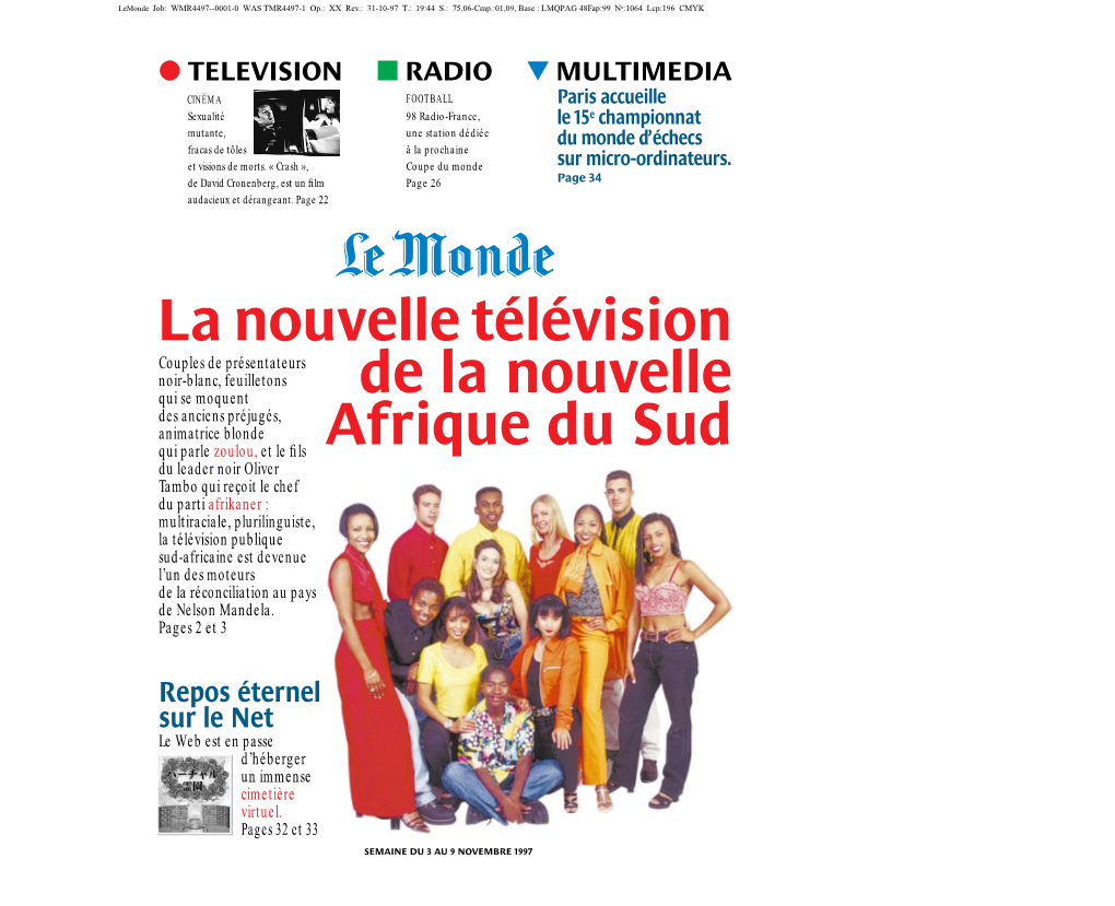 La Nouvelle Télévision De La Nouvelle Afrique Du