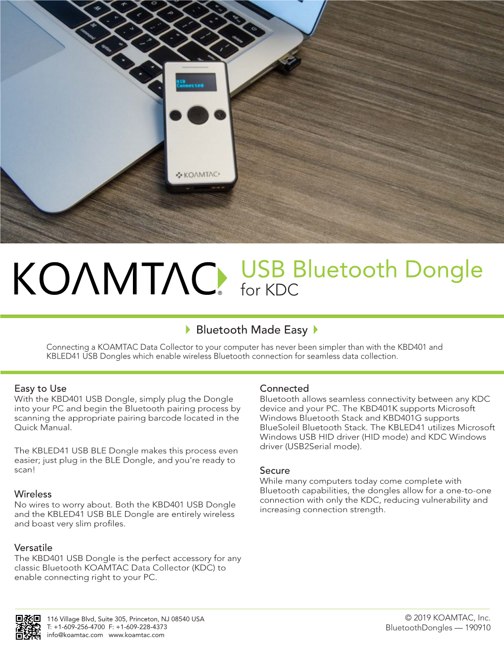 USB Bluetooth Dongle For