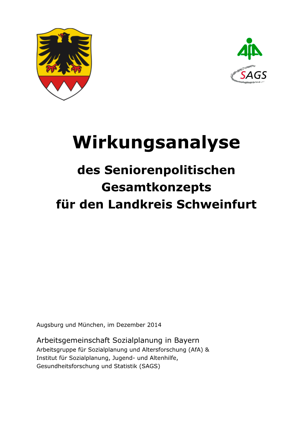 Aktuelle Wirkungsanalyse Des Landkreises Schweinfurt