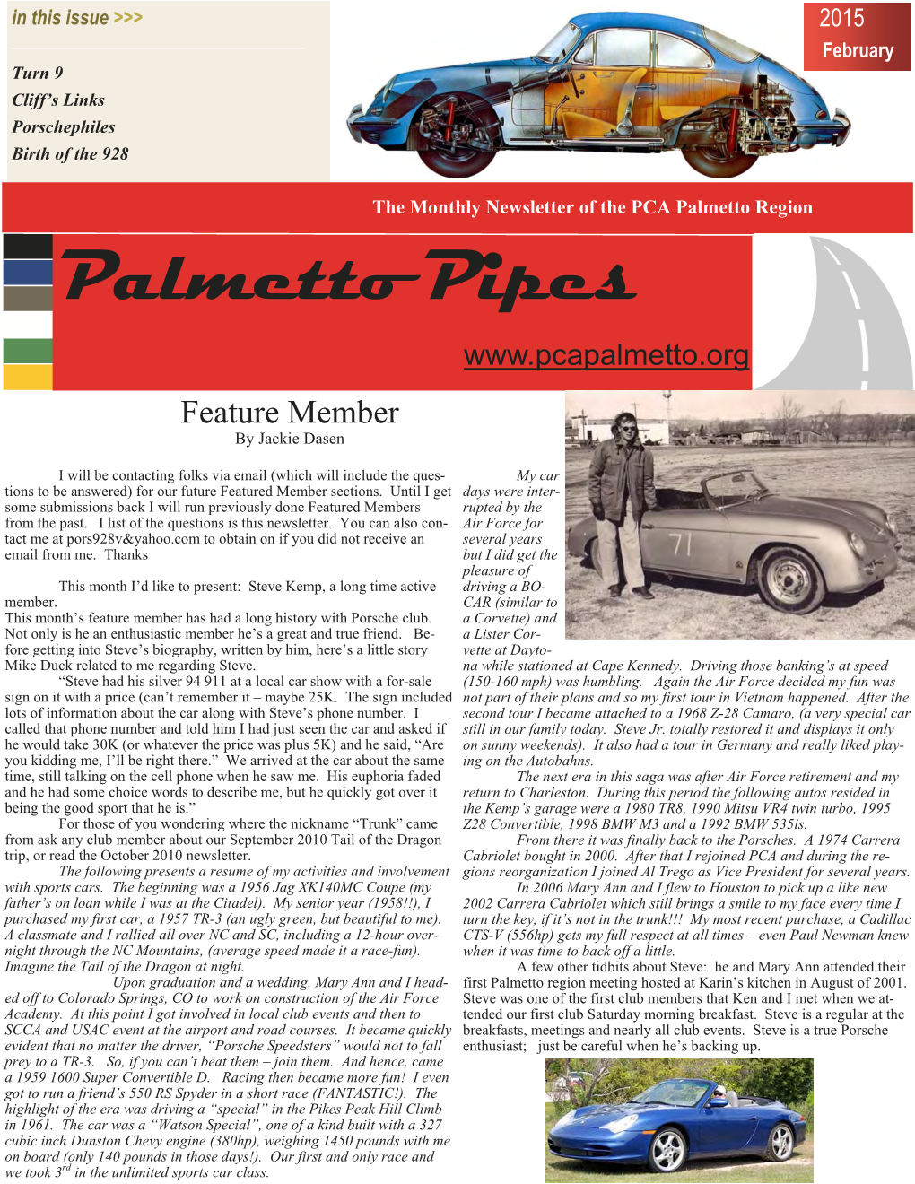 Palmetto Pipes February 2015