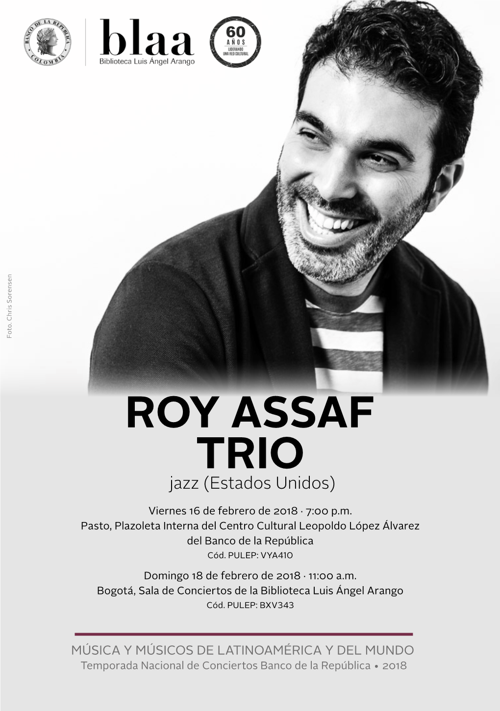 ROY ASSAF TRIO Jazz (Estados Unidos)