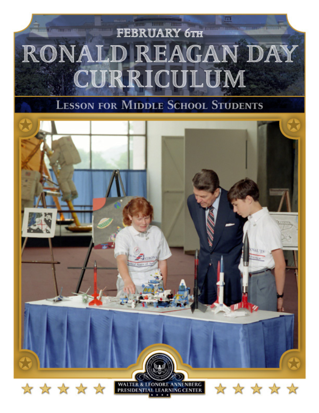 Ronald Reagan Day Middle School Lesson Plan