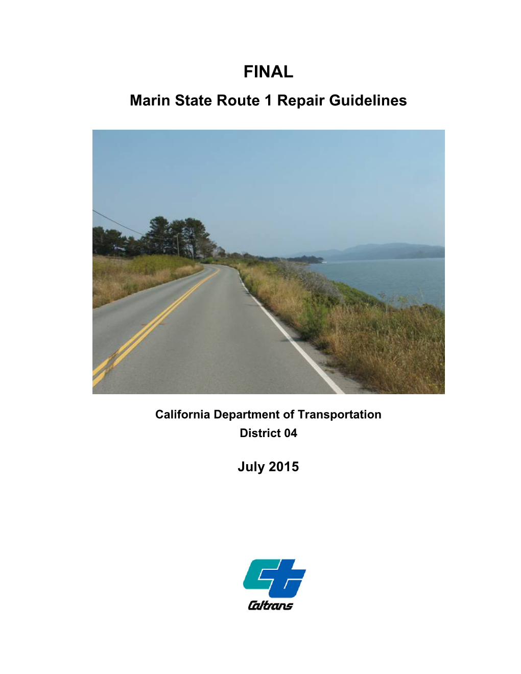 Marin State Route 1 Repair Guidelines (PDF)