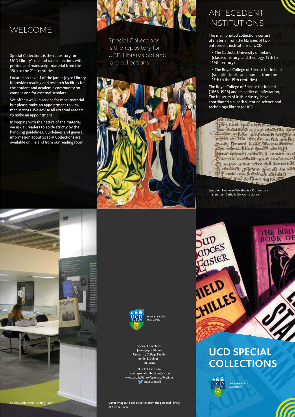 Our Overview Guide to UCD Special Collections