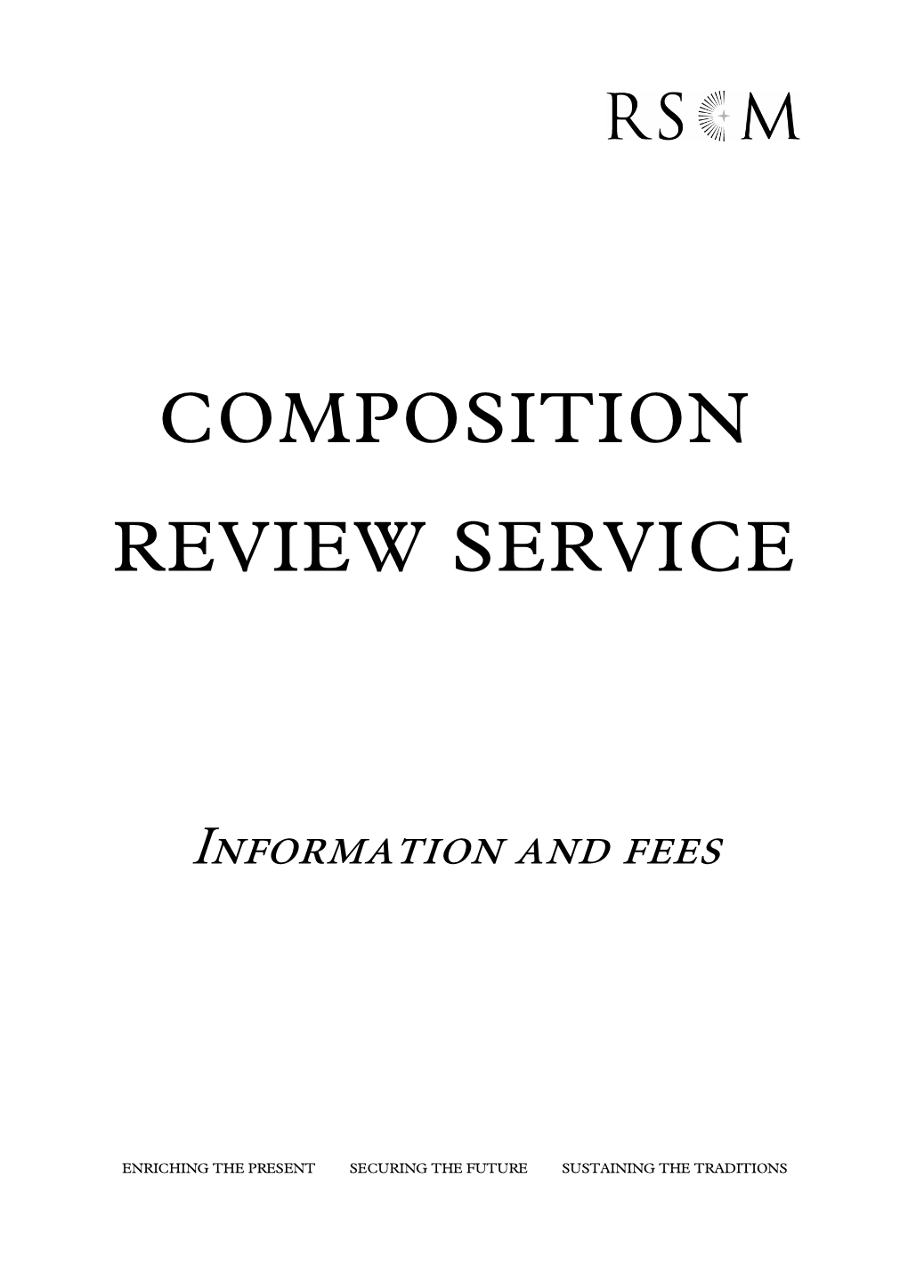 Composition Review Service