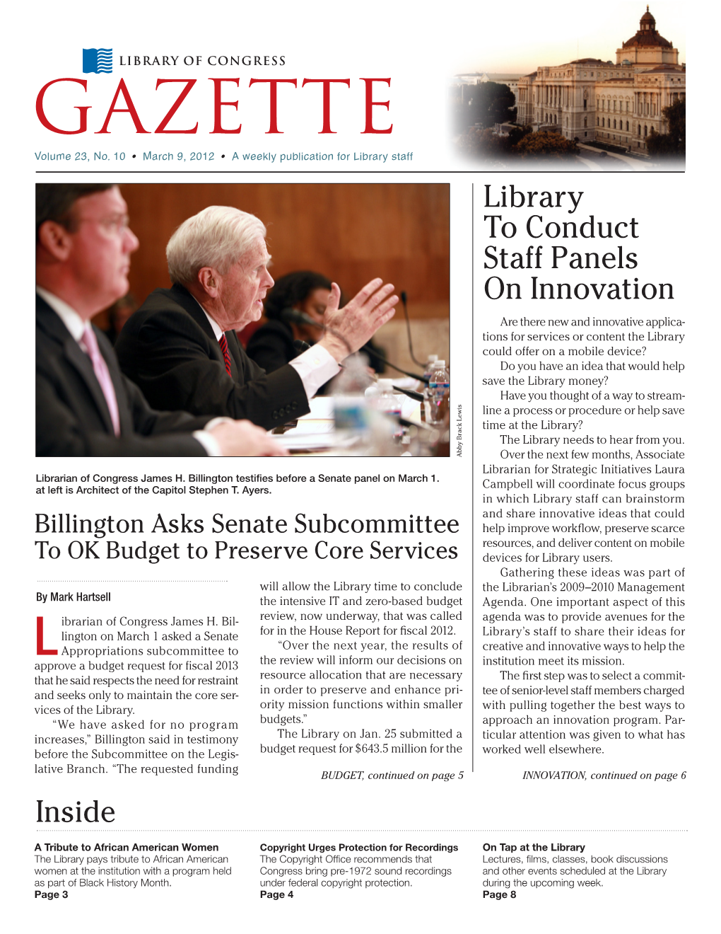 Get This Week's Gazette