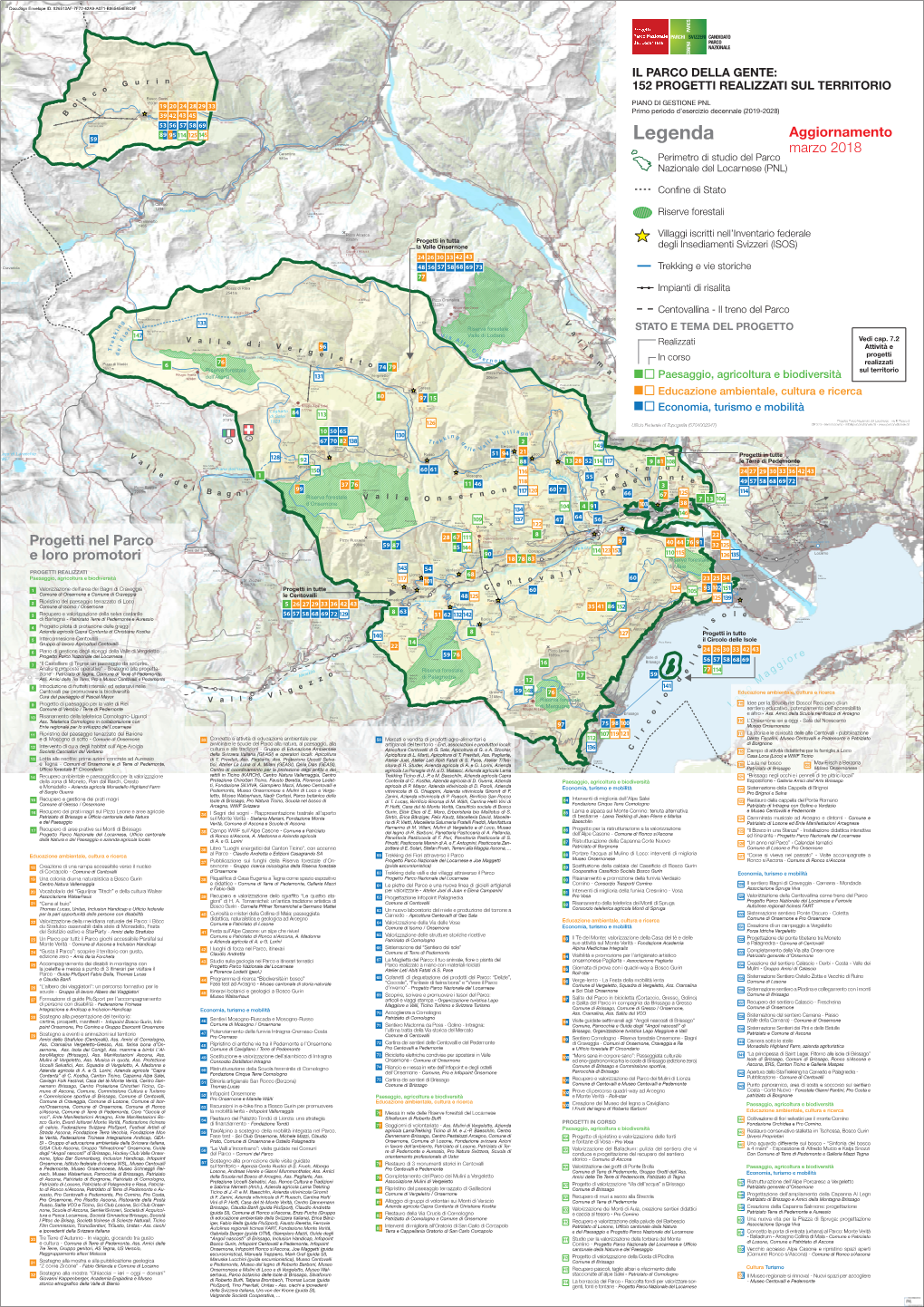 Legenda 664M Cerentino Marzo 2018 980M Perimetro Di Studio Del Parco Nazionale Del Locarnese (PNL)