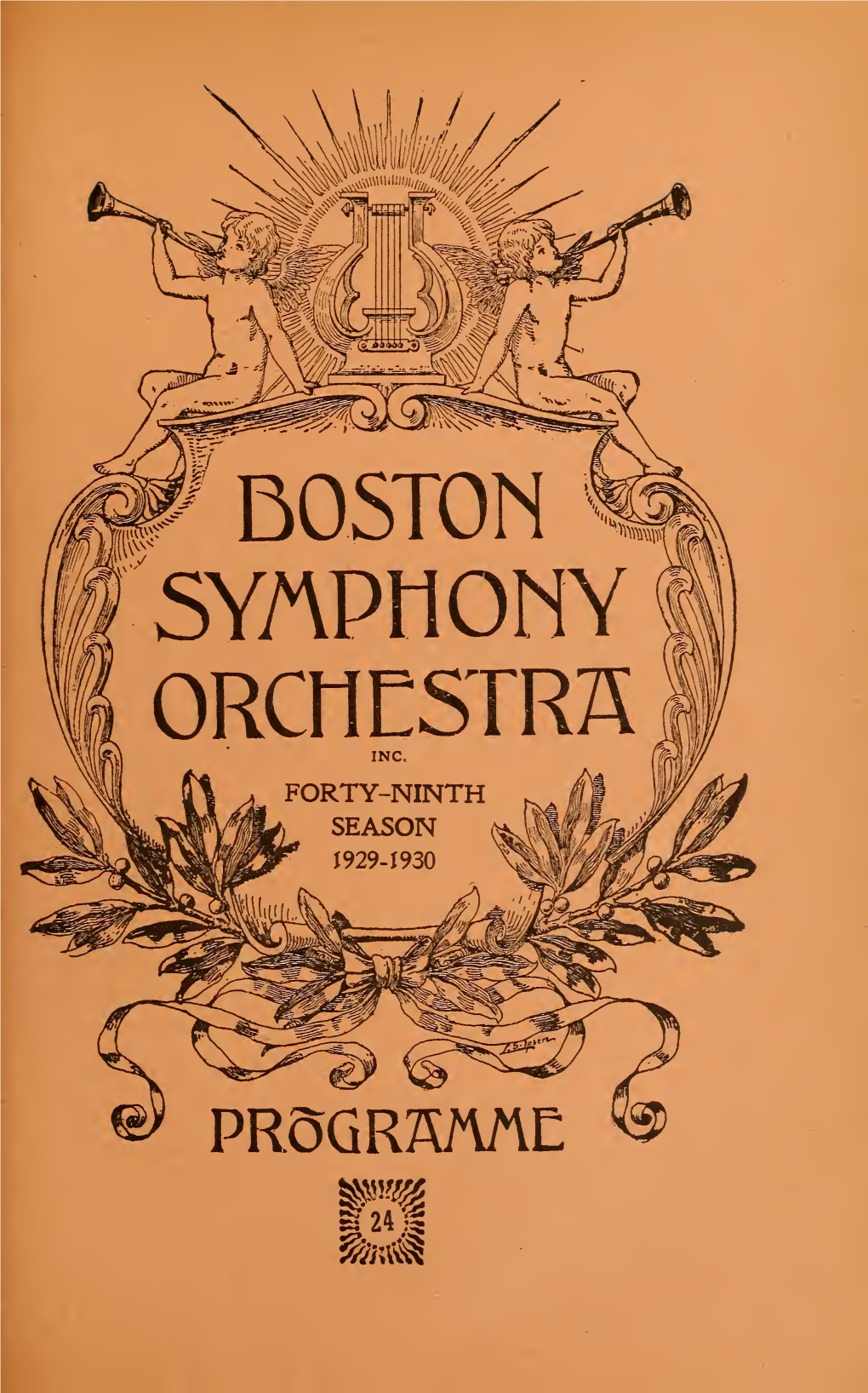 Boston Symphony Orchestra Concert Programs, Season 49,1929-1930