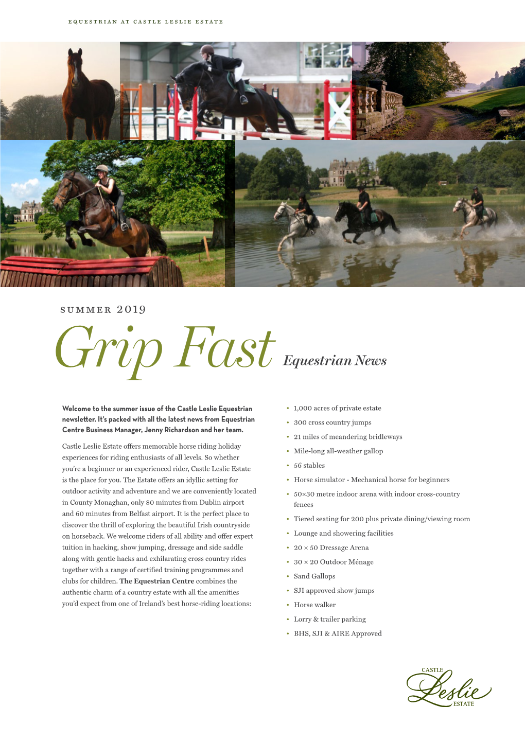 Grip Fastequestrian News