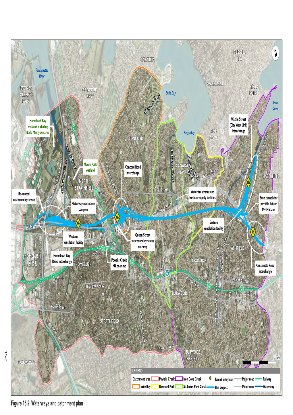 Figure 15.2 Waterways and Catchment Plan Figure 15.2 Waterways