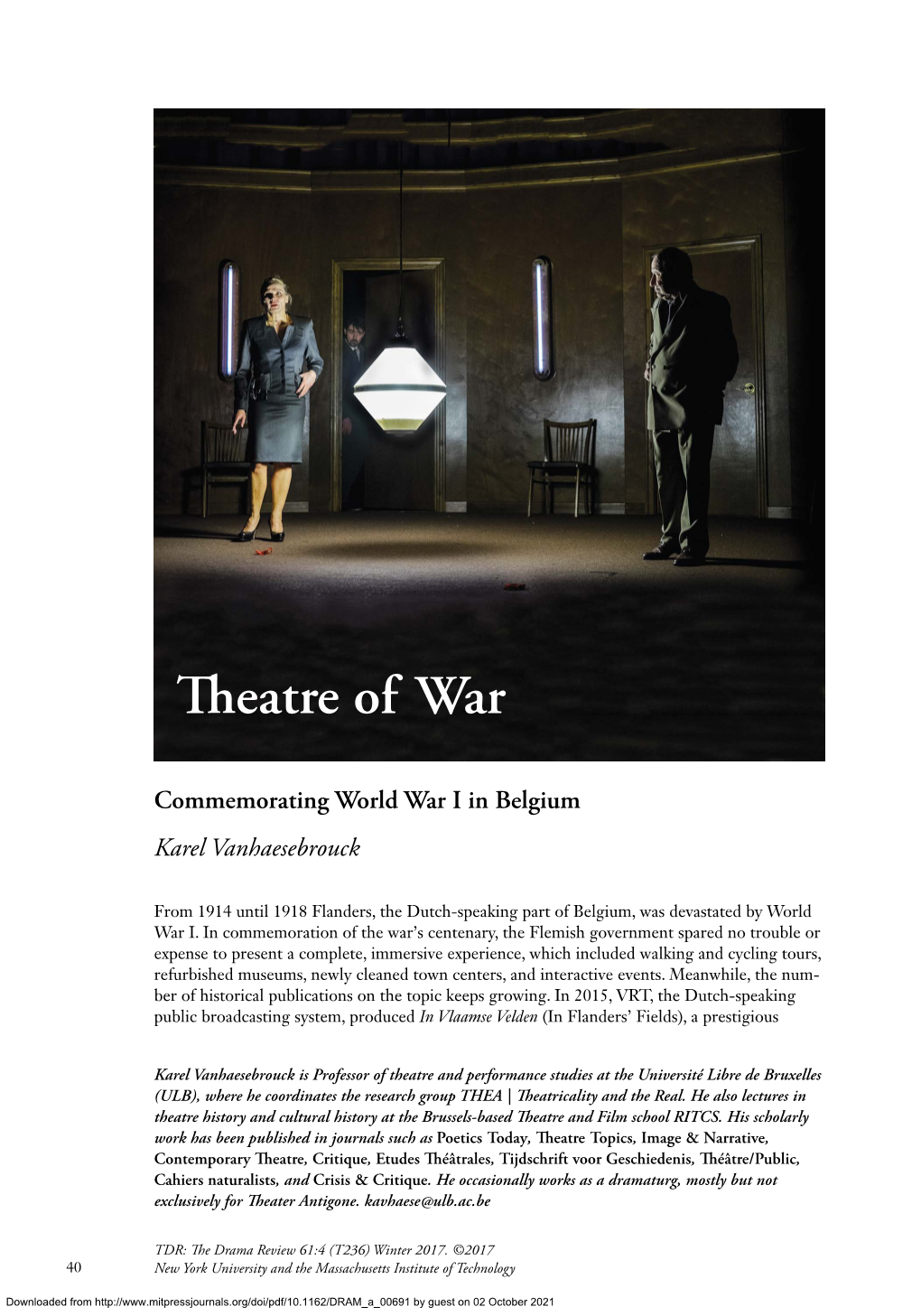 Theatre of War