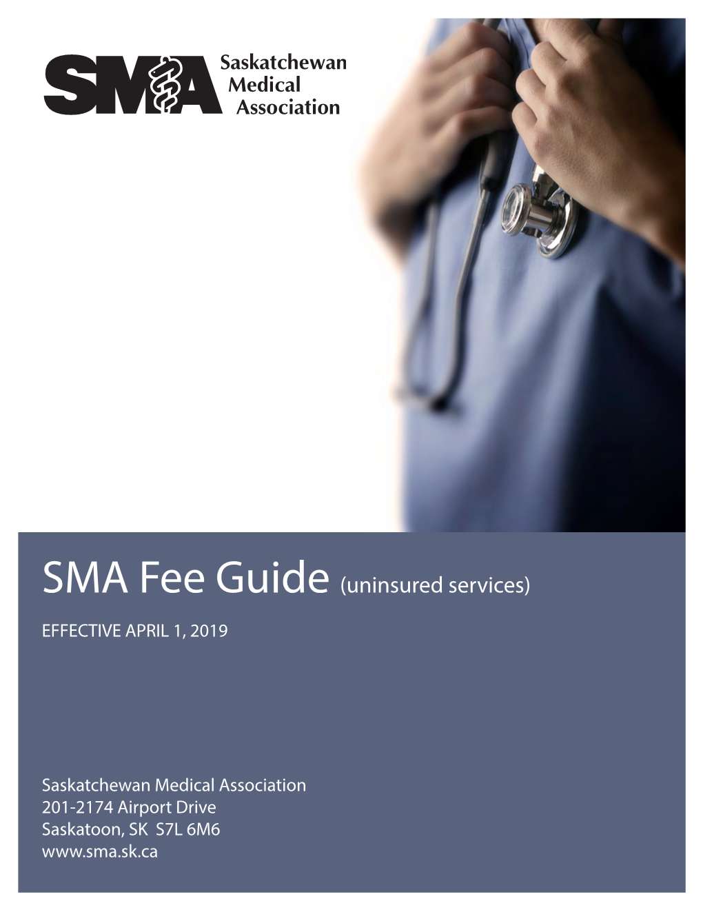 SMA Fee Guide (Uninsured Services)