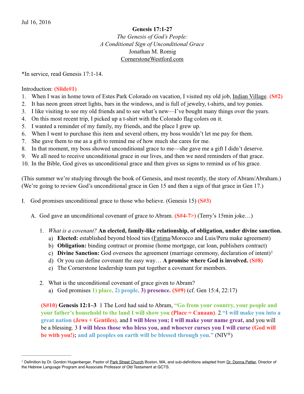 Genesis 17.1-27 Sermon Outline CCC Jromig