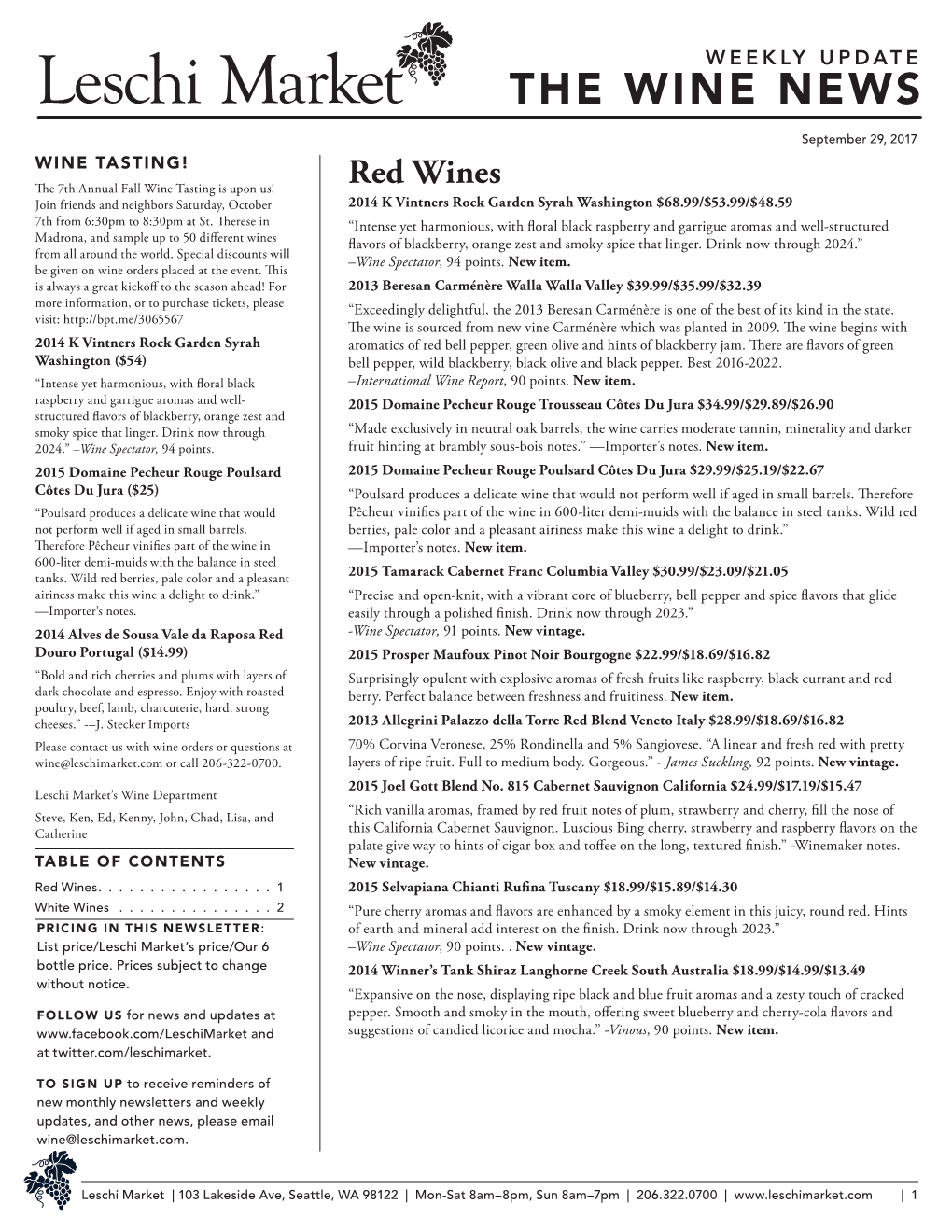 The Wine News