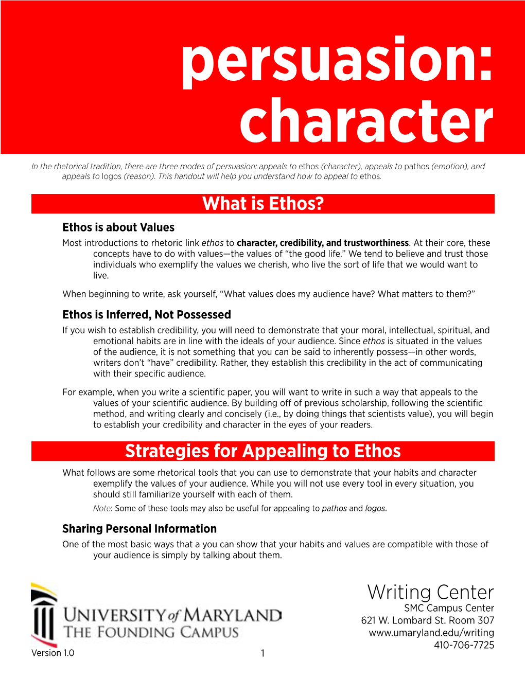 Persuasion: Character