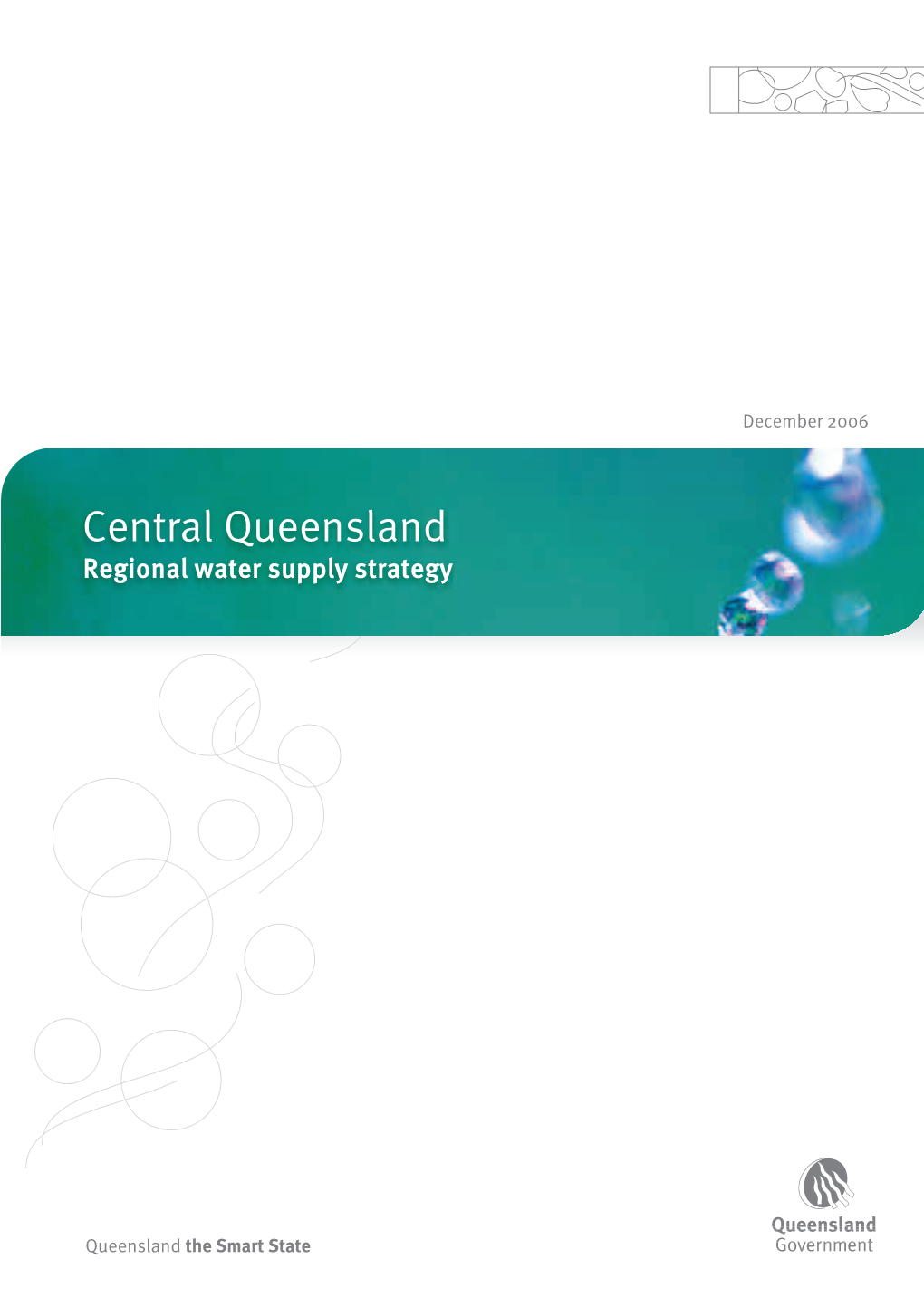 Central Queensland Regional Water Supply Strategy, December 2006