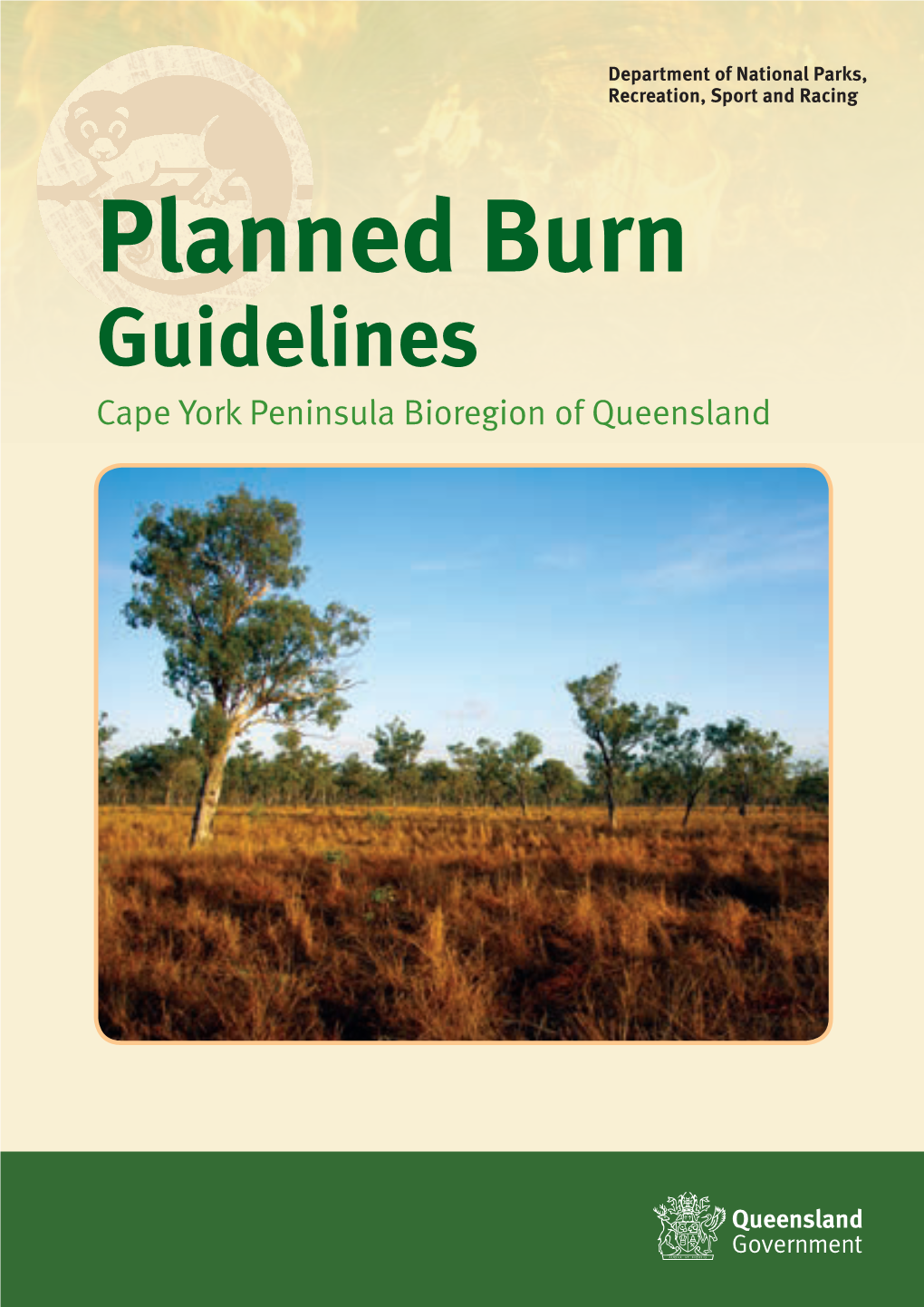 Cape York Peninsula Planned Burn Guideline