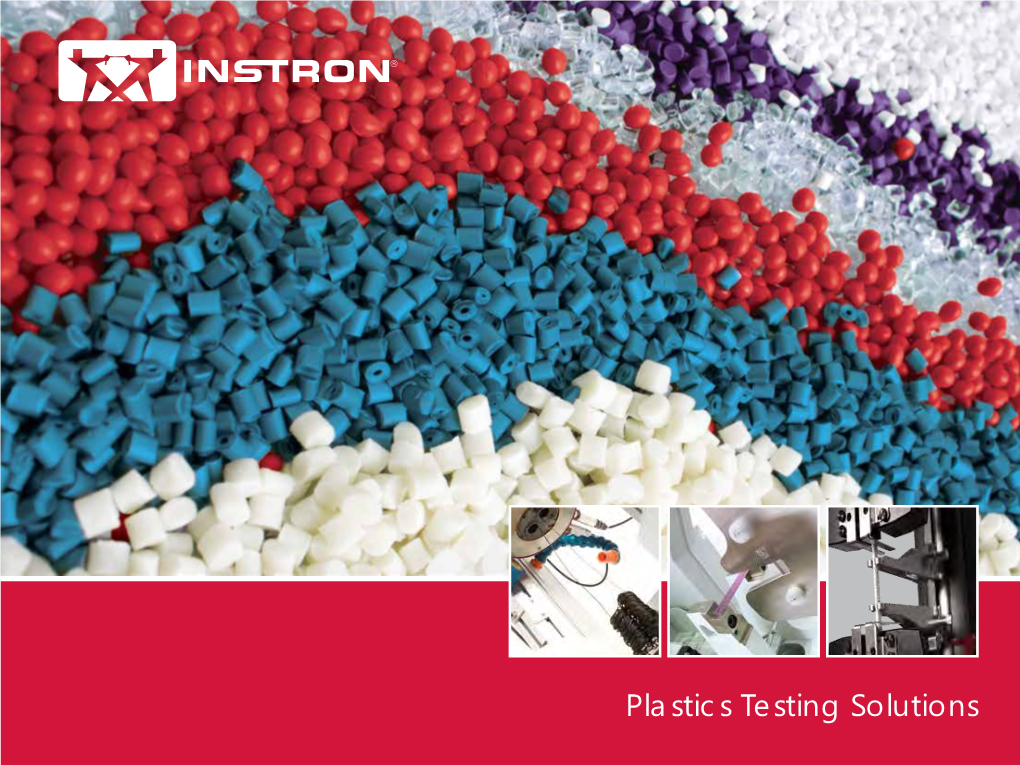 Plastics Testing Solutions Brochure