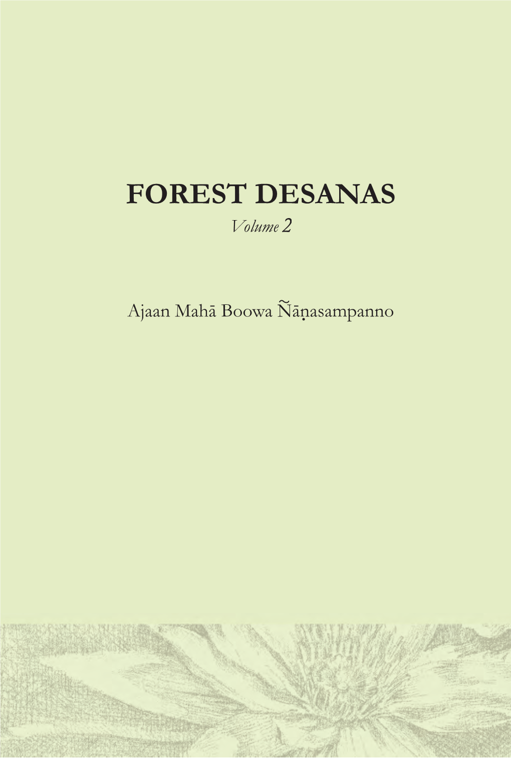 Forest Desanas Vol 2