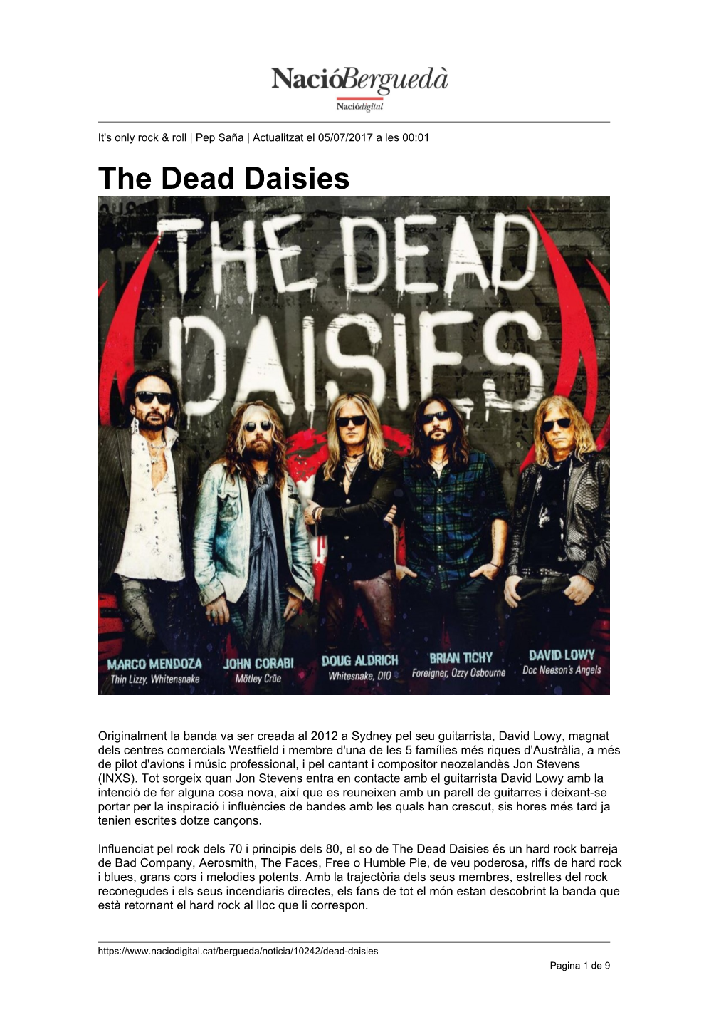 The Dead Daisies