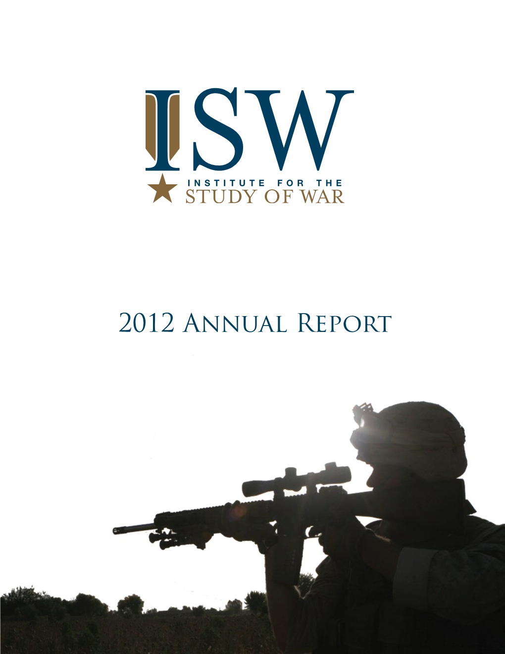 2012 Annual Report Table of Contents