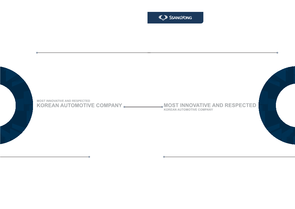 MOST INNOVATIVE and RESPECTED KOREAN AUTOMOTIVE COMPANY MOST INNOVATIVE and RESPECTED KOREAN AUTOMOTIVE COMPANY CONTENTS Core Purpose