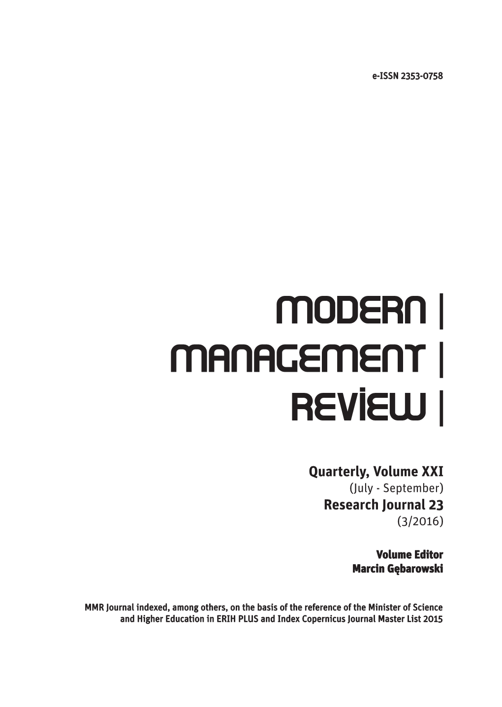 Management | Review |