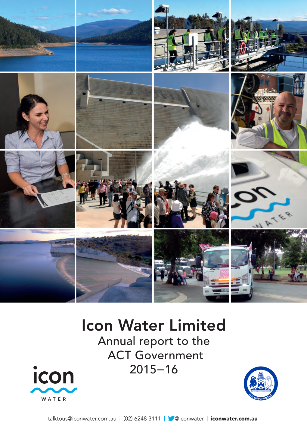 Icon Water Limited Annual Report to the ACT Government 2015−16