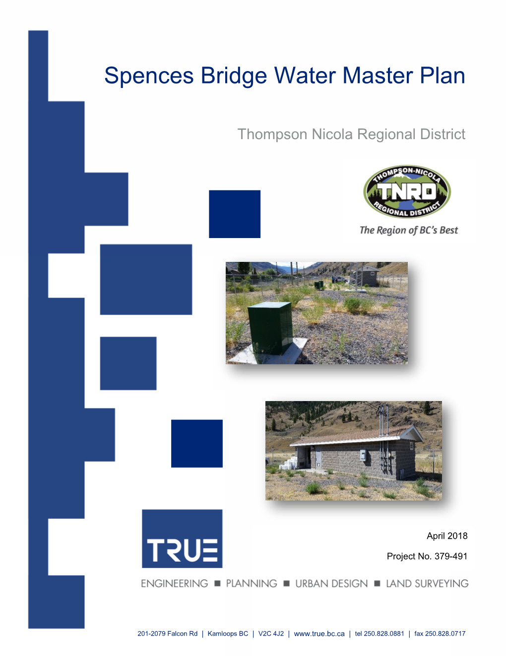 Spences Bridge Water Master Plan