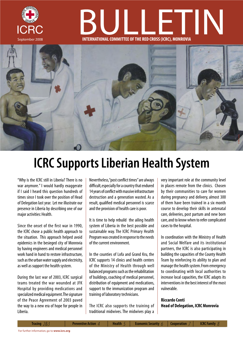 Bulletin ICRC Monrovia