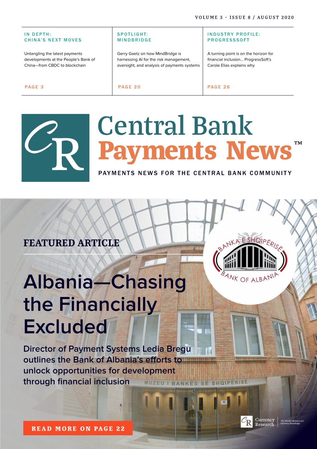 Central Bank Payment News