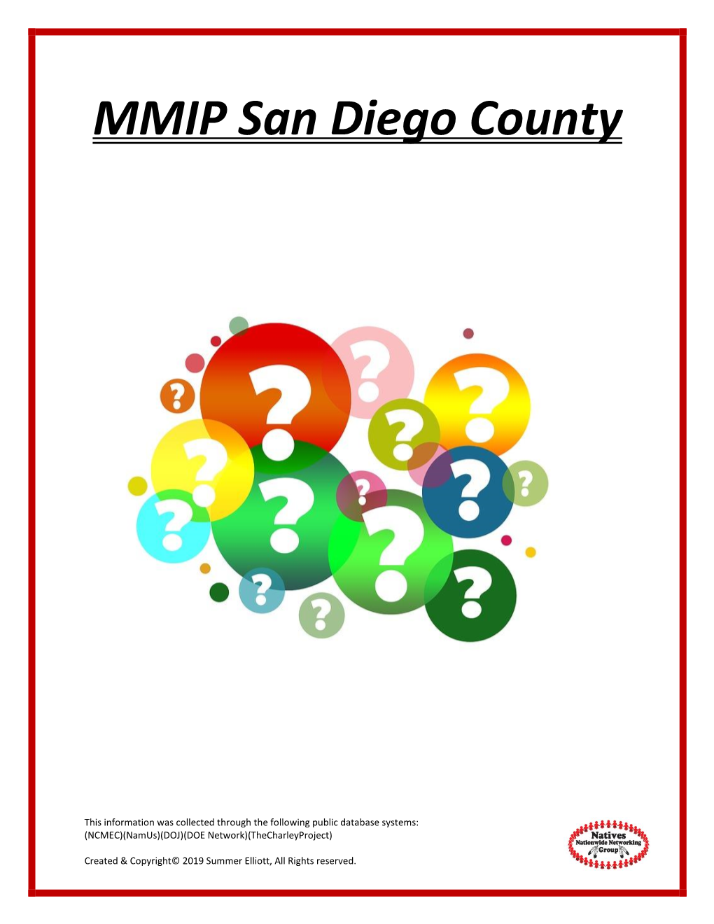 MMIP San Diego County