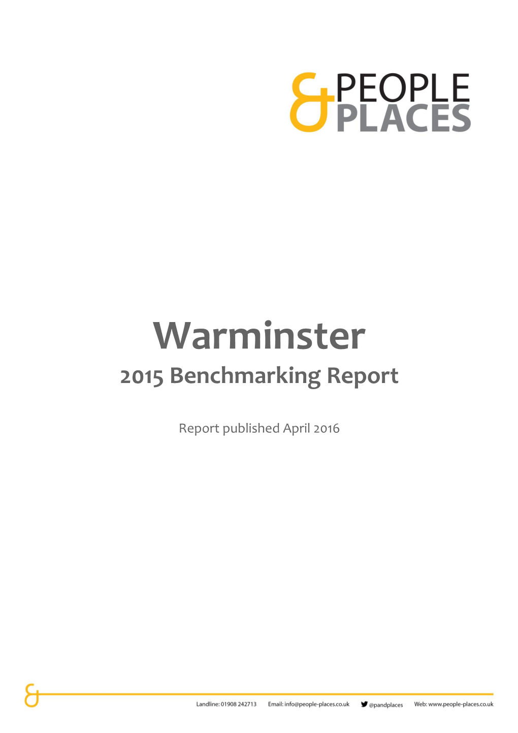 2015 Benchmarking Report