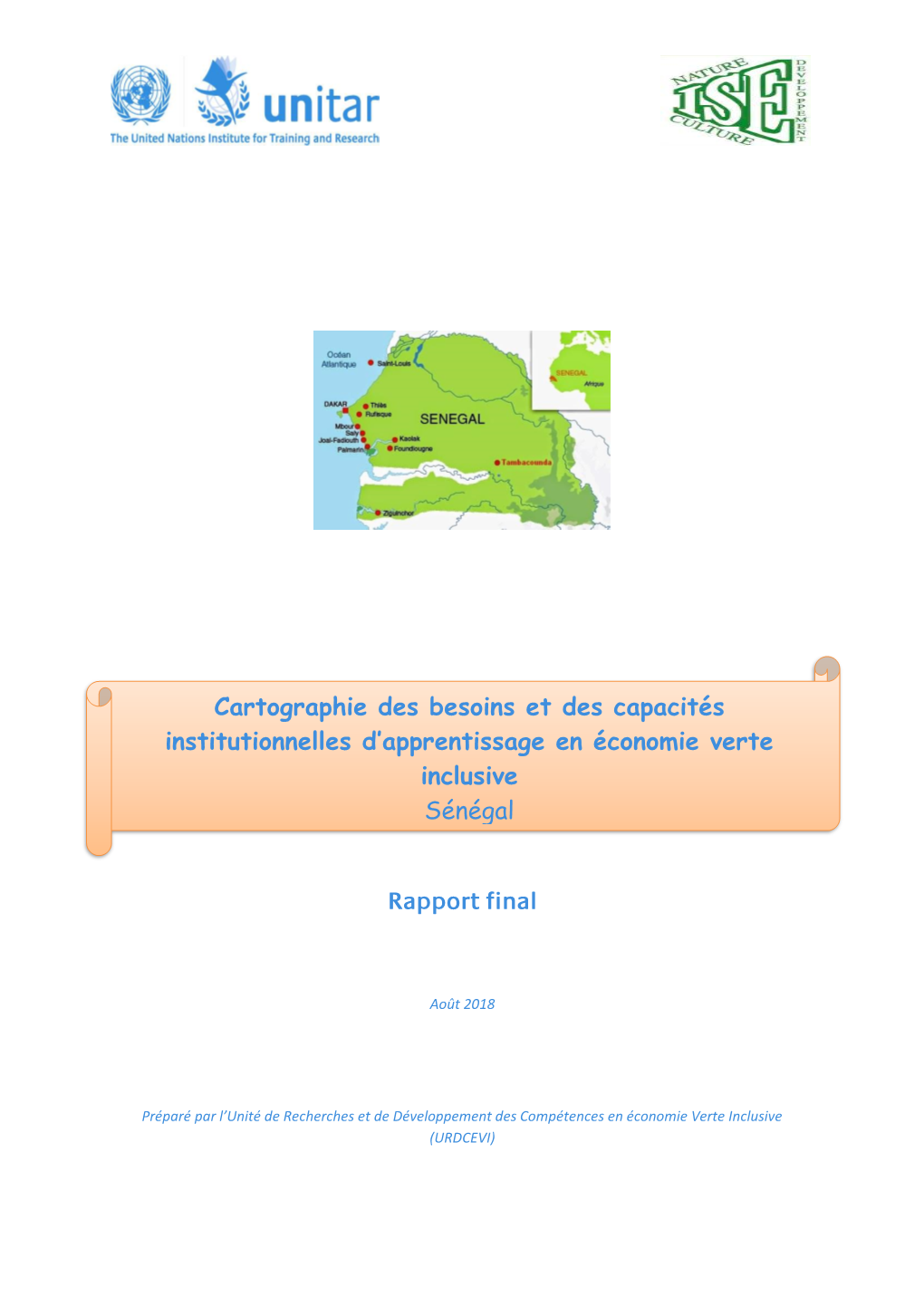 Rapport Final Cartographie Des Besoins Et Des